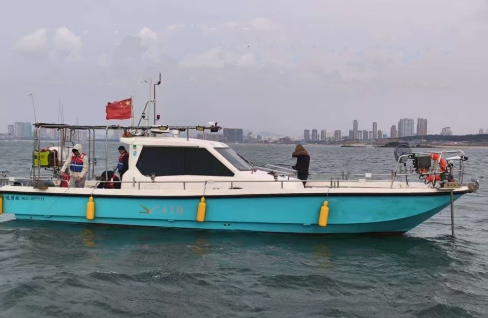 【威海游艇海钓】威海 熊大海钓小石岛 14米海钓艇 3小时包船海钓+海钓+投喂海鸥